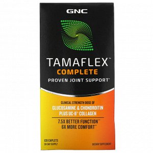 GNC, Tamaflex Complete, поддержка суставов, 120 капсул