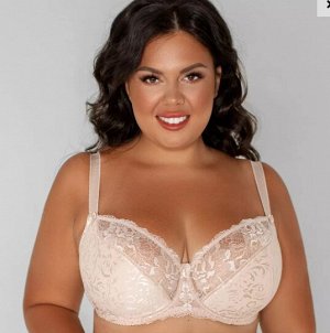 Lady Lux Б 426-20 Бюстгальтер 426-20 Серебристый пион принт