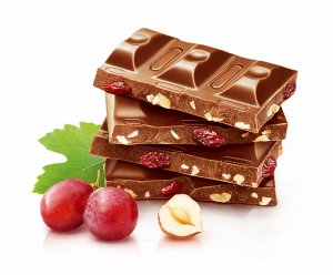 Десертный  Шоколад "Победа вкуса" с орехом и изюмом 100г
