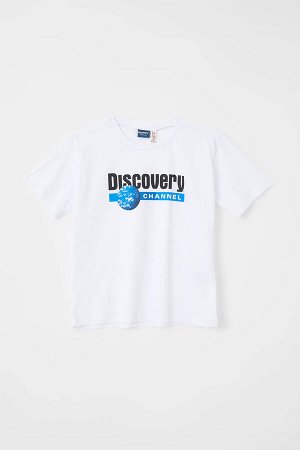 Футболка с коротким рукавом Discovery Channel для девочек