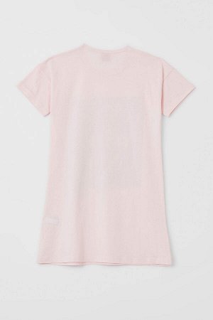 Платье-футболка с коротким рукавом с лицензией Барби для девочек