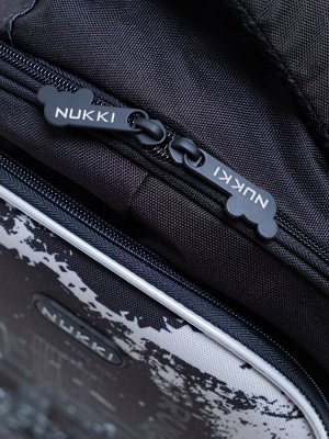 Школьный ранец NUK21-B1001-01 черный; серый мальчики