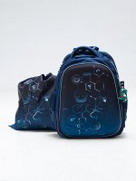 Школьный ранец NUK21-B1001-02 темно-синий; голубой мальчики