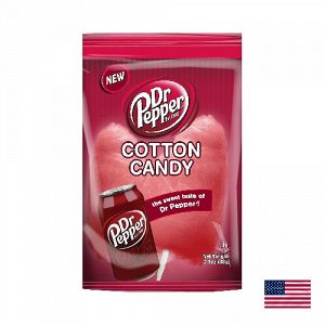 Dr. Pepper Cotton Candy 88g - Сахарная вата Др. Пеппер со вкусом вишни