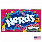 Wonka Nerds Rainbow mix 141.7g - Конфеты Вилли Вонки Нёрдс с 5 вкусами