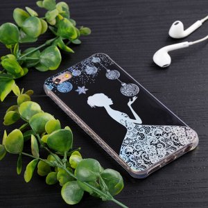 Чехол с рисунком голограммой iphone