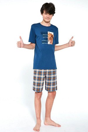 551 WILD Пижама подростковая с шортами для мальчиков
