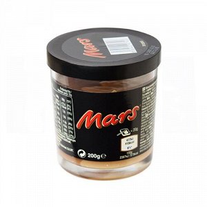 Mars spread 200g - Паста Марс на основе молочного и карамельного шоколада