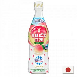 Asahi Calpis peach Concentrated 470ml - Калпис концентрат персик