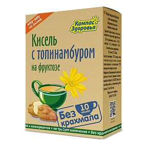 Кисель овсяно-льняной заварной "Топинамбур" с фруктозой 150 г