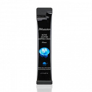 Увлажняющий ночной крем с экстрактом медузы JMsolution Active Jellyfish Sleeping Cream Prime