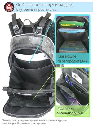 211101 Комплект школьный(Ранец + рюкзак + пенал + папка + мешок для обуви)
