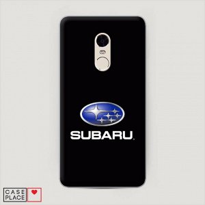 Силиконовый чехол Subaru на Xiaomi Redmi Note 4