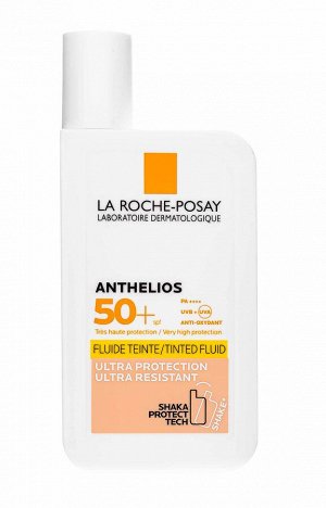 Ля Рош Позе Тонирующий флюид для лица и кожи вокруг глаз SPF50+, 50 мл (La Roche-Posay, Anthelios)