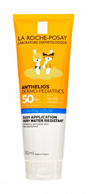 Ля Рош Позе Молочко для защиты лица и тела детей с 3х лет Dermo-Pediatrics SPF 50+ 250 мл (La Roche-Posay, Anthelios)