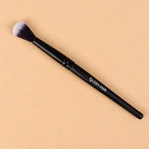 PVC чехолКисть для макияжа «Premium Brush», 14 см, PVC чехол, цвет чёрный