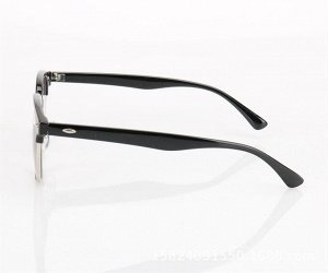 Очки для зрения с защитой от УФ цвет оправы черно-серебристый