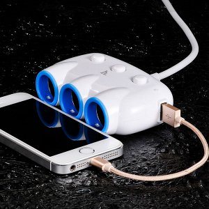 Разветвитель прикуривателя Hoco Car Charger C1