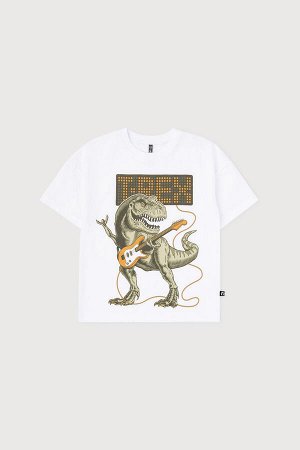 Футболка для мальчика Crockid КР 301460 белый к300