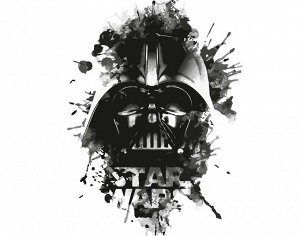 Картина по номерам на холсте "Darth Vader"
