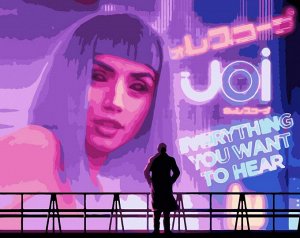 Картина по номерам на холсте "Blade Runner"