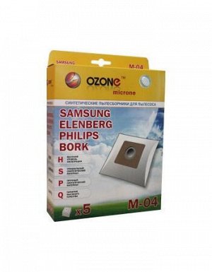 OZONE micron M-04 синтетические пылесборники 5 шт. (Samsung VP-95)