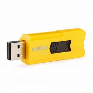 USB2.0 FlashDrives16Gb Smart Buy STREAM Yellow (SB16GBST-Y)