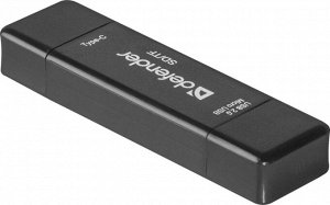 Картридер DEFENDER Muiti Stick USB 2.0 TYPE A/B/C- SD/TF