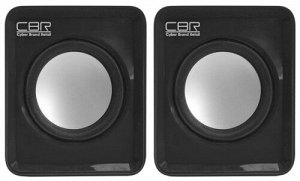 Колонки CBR CMS 90, Black, динамики 4,5 см., USB