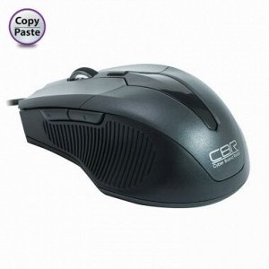 Мышь CBR CM 301 Grey, оптика, 2400dpi, эргон, 2 доп.кл., программируемые кнопки, USB