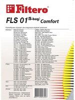 Filtero FLS 01 (S-bag) (4) Comfort, пылесборники