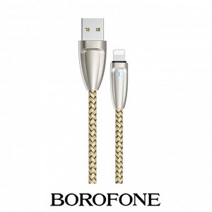 USB кабель Borofone BU3 For Lightning / 2.4A