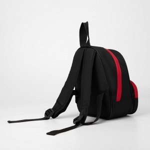 Рюкзак «Мото», 20х11х28 см, отд на молнии, н/карман, чёрный