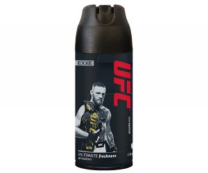 UFC x EXXE дезодорант свежесть 48ч Ultimate freshness 150 мл LE спрей (Конор МакГрегор)