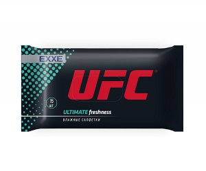 Влажные салфетки UFC x EXXE Ultimate freshness 15шт