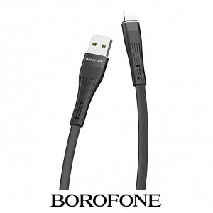 USB кабель Borofone BU4 Lightning / 2.4A