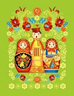 Пасха, Полотенце вафельное кухонное &quot;Матрёшки-2&quot;