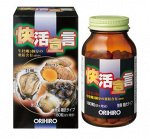 ORIHIRO Устричный экстракт + чеснок и куркума, курс 60 дней