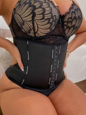 Корсет Plus size со стальными костями