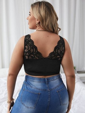 Бюстгальтер с кружевом Plus size