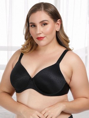 Wingslove Жаккардовый бюстгальтер на косточках Plus size