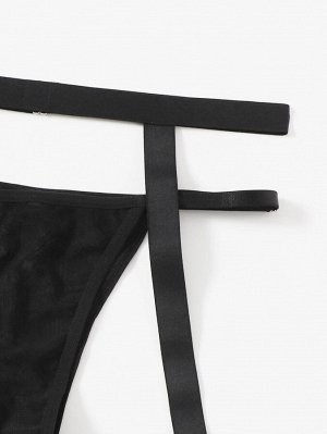 Комплект нижнего белья на косточках с подвязками