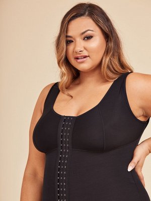 Боди-комбинезон Plus size с кружевной отделкой