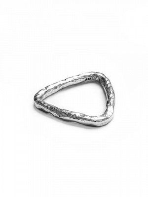 Серебряное кольцо треугольник "Art"