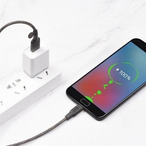 USB Кабель Hoco Silicone U73 for Lightning / 2,4A