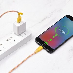 USB Кабель Hoco Silicone U73 for Lightning / 2,4A