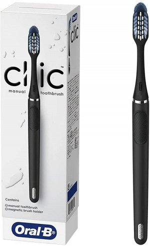 Oral B Clic FIT - зубная щетка со сменной насадкой и магнитом для крепления