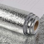 Алюминиевая самоклеящаяся защитная плёнка-фольга для кухни
