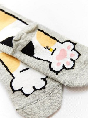Детские носки с кошачьими лапками (1 упаковка по 5 пар)