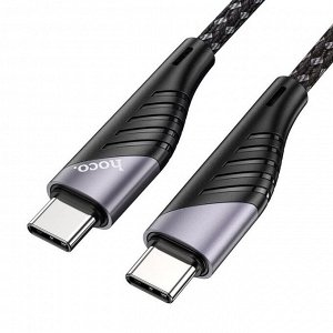 USB Зарядный кабель Hoco U95 Type-C - Type-C / 3A, 60W, 1,5 м, для зарядки и питания устройств, для синхронизации данных, фотографий и музыки